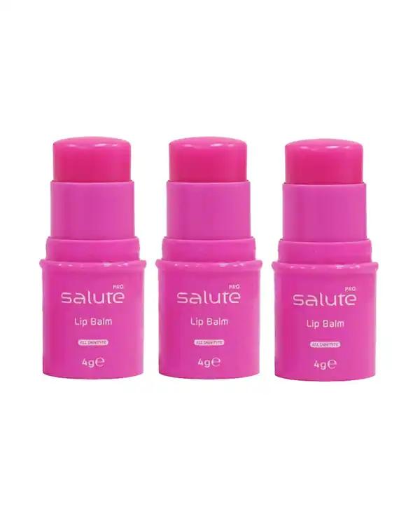 بالم لب سالوته پرو Salute مدل 02 بسته 3 عددی