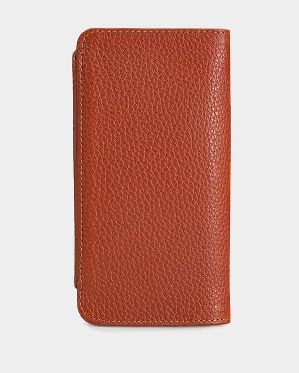 کیف پول چرم زنانه عسلی نوین چرم Novincharm مدل PW3178 C1004 - تصویر 2