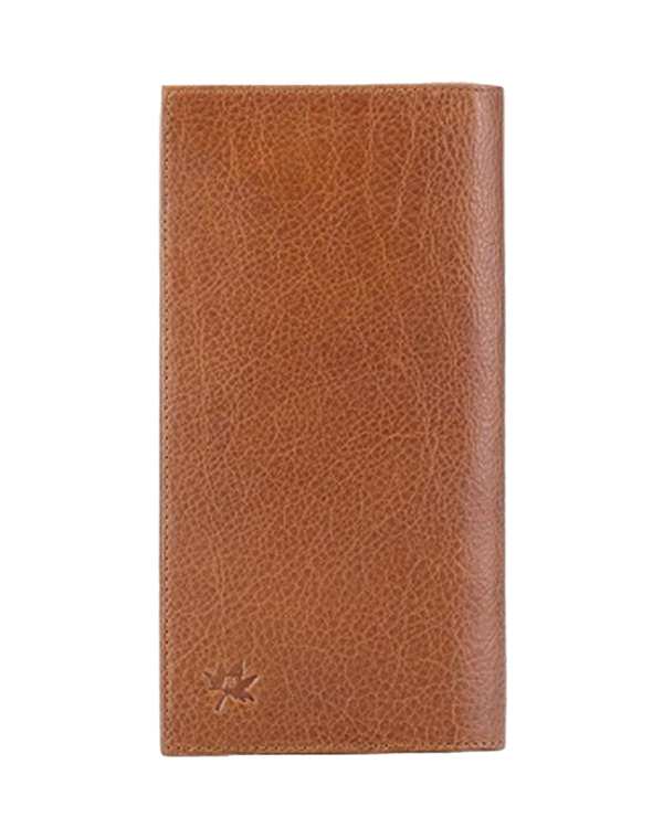 کیف پول کتی چرم عسلی نوین چرم Novincharm مدل واگنر Fm- WT2085 RA