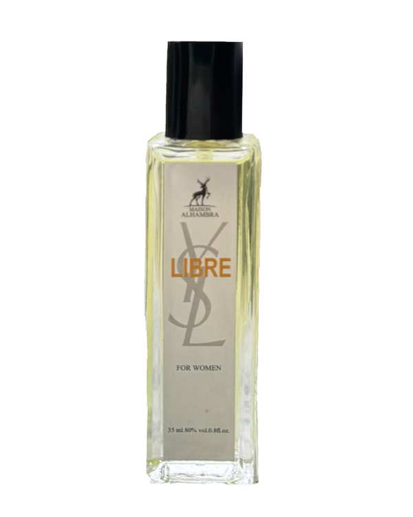 عطر جیبی زنانه الحمبرا Alhambra مدل لیبر حجم 35ml
