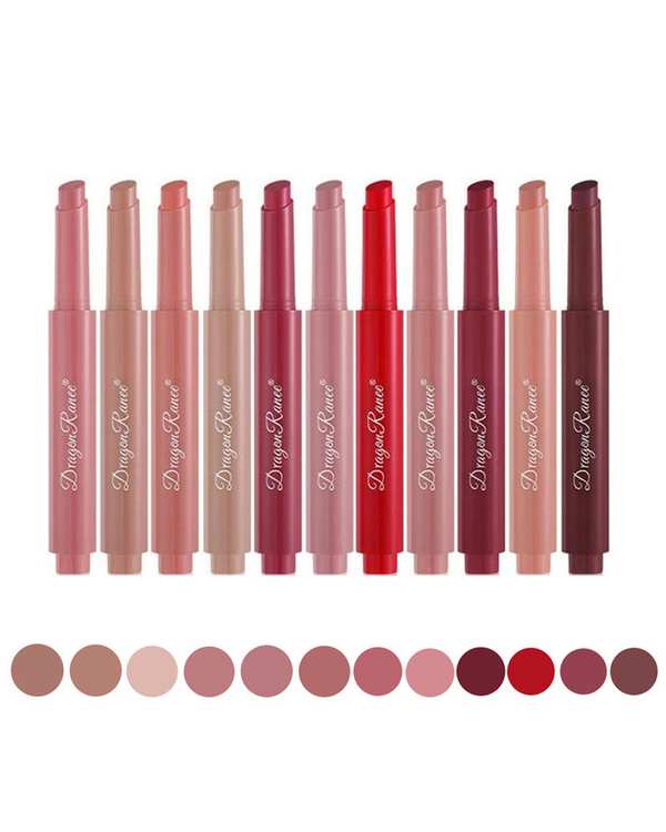 رژ لب مدادی دراگون رانی Dragon Ranee مدل BTH بسته 12 عددی