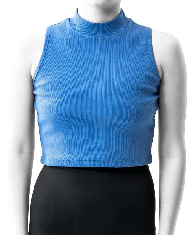 تاپ زنانه کراپ آبی نفتی آر ان اس RNS کد 11012702