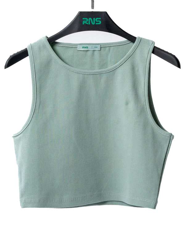 تاپ زنانه کراپ سبز روشن آر ان اس RNS کد 11012703