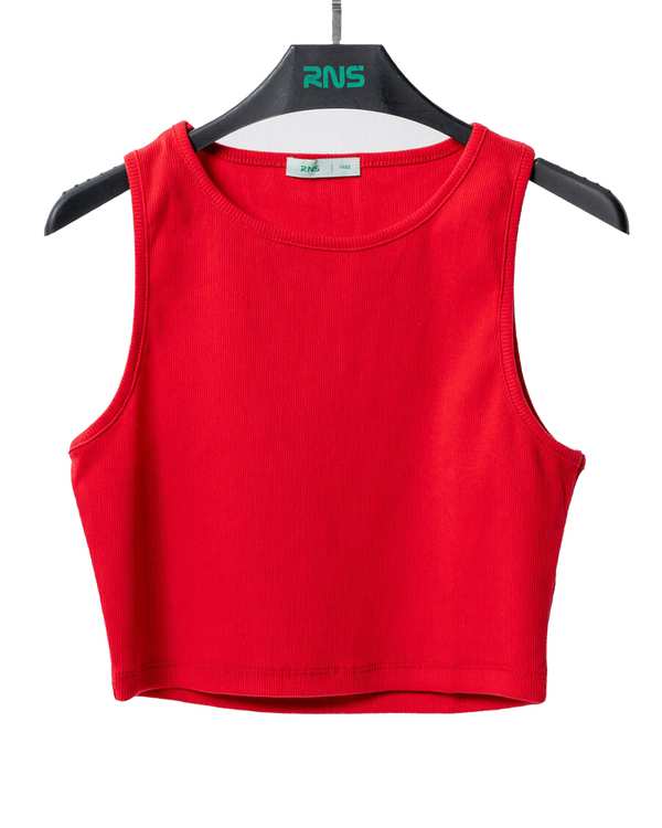 تاپ زنانه کراپ قرمز آر ان اس RNS کد 11012703