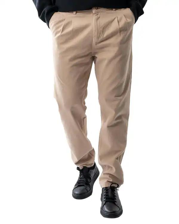 شلوار کتان مردانه کرم آر ان اس RNS کد 12042667