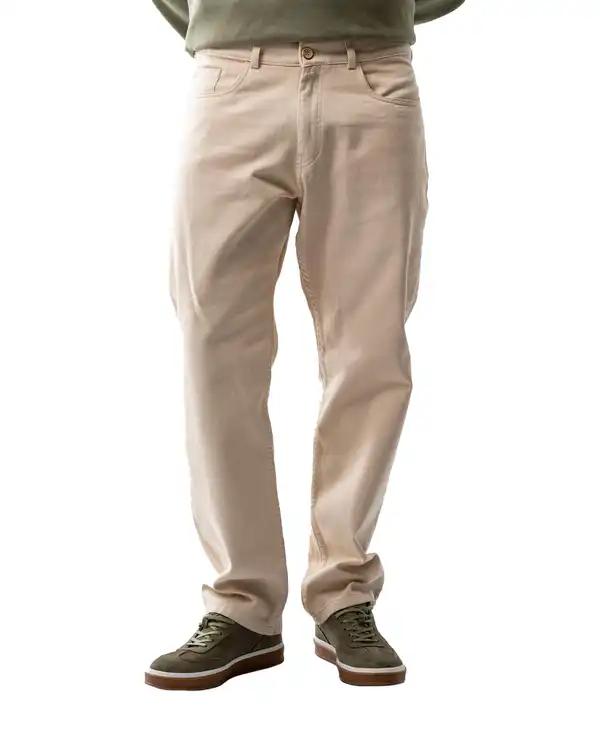 شلوار کتان مردانه استخوانی آر ان اس RNS کد 12042668