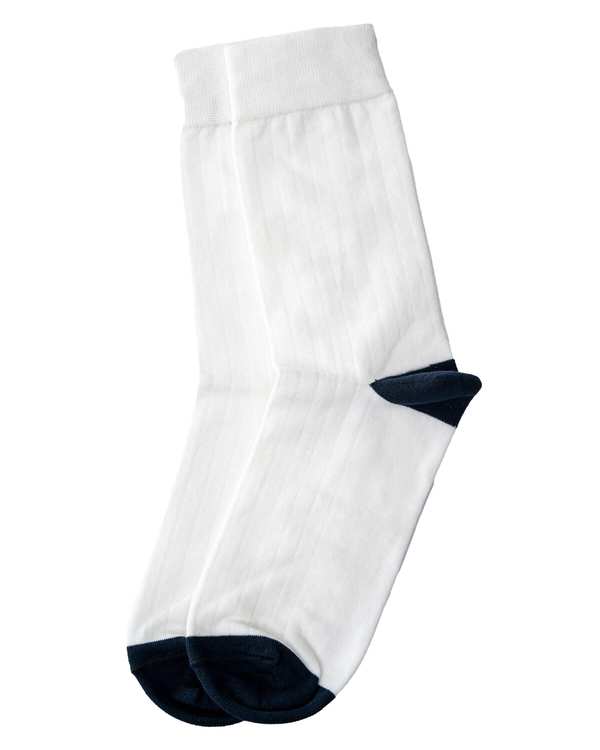 جوراب مردانه ساقدار سفید آر ان اس RNS کد 12132697