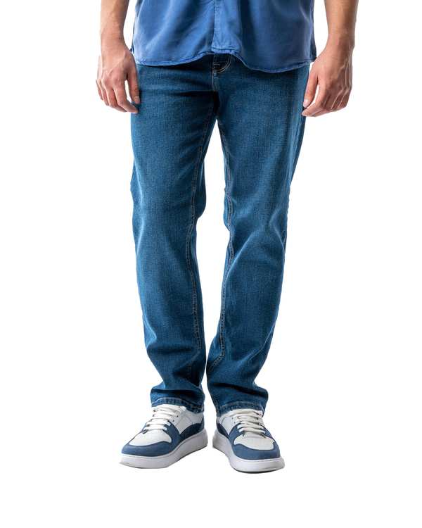 شلوار جین مردانه آبی تیره آر ان اس RNS کد 42042716