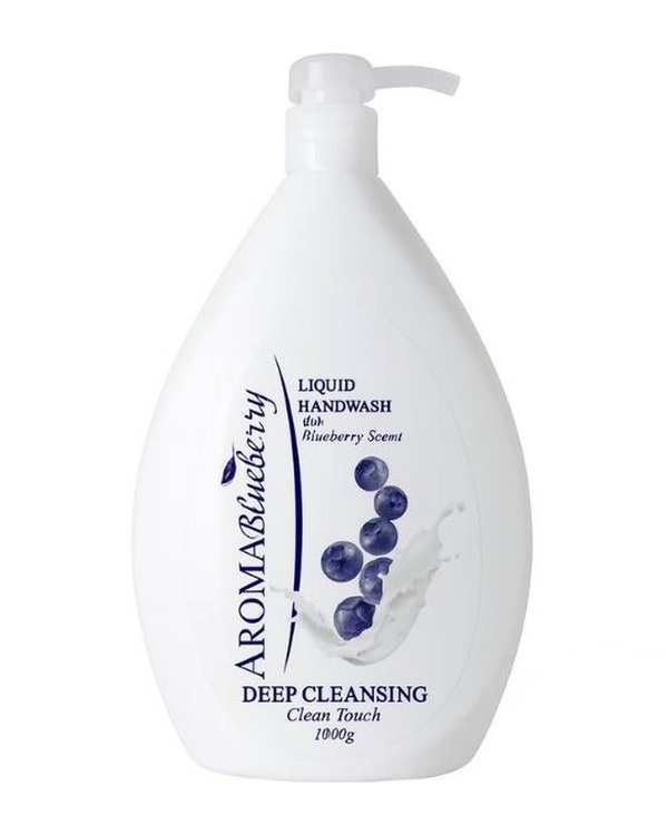 مایع دستشویی آروما بس مدل Blueberry وزن 1000 گرم
