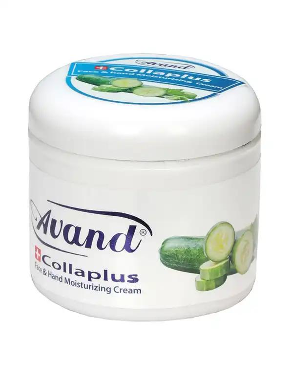 کرم دست و صورت آوند حاوی کلاژن هیدرولیز شده رایحه خیار وزن 200 گرم