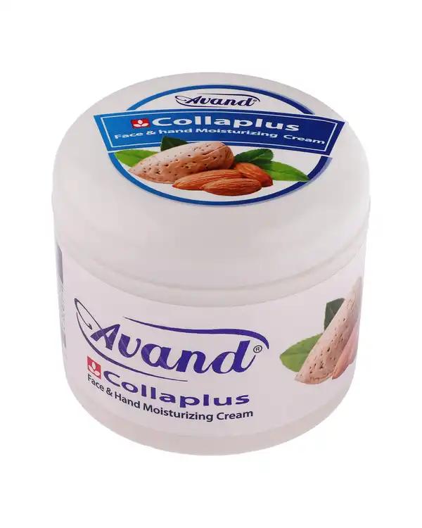 کرم دست و صورت آوند حاوی کلاژن هیدرولیز شده رایحه بادام وزن 200 گرم