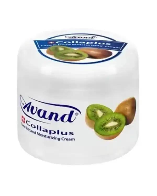 کرم دست و صورت آوند حاوی کلاژن هیدرولیز شده رایحه کیوی وزن 200 گرم