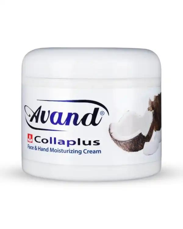 کرم دست و صورت آوند حاوی کلاژن هیدرولیز شده رایحه نارگیل وزن 200 گرم