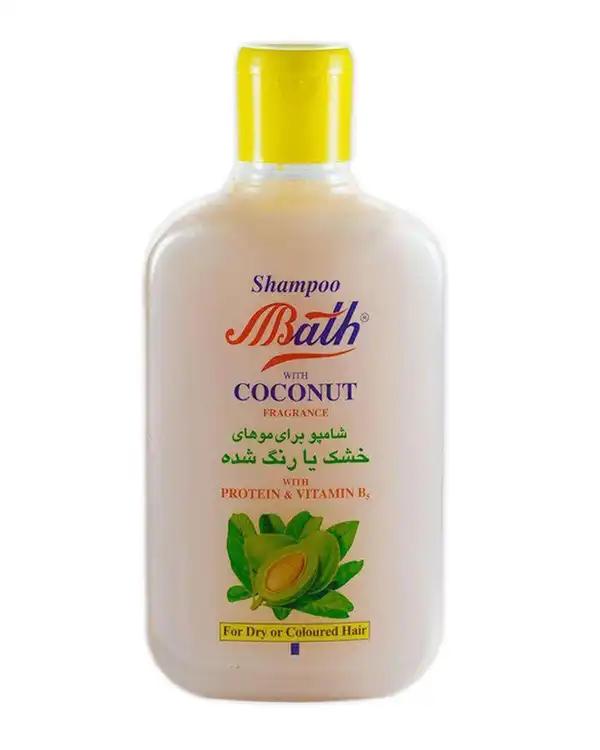 شامپو مو بس مدل Coconut مناسب موهای خشک و رنگ شده وزن 1000 میلی لیتر