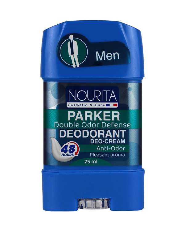 مام استیک کرمی خوشبو کننده بدن مردانه نوریتا Nourita مدل Parker حجم 75ml
