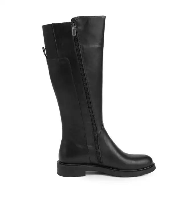 بوت چرم زنانه مشکی صاد Saad مدل RF7801