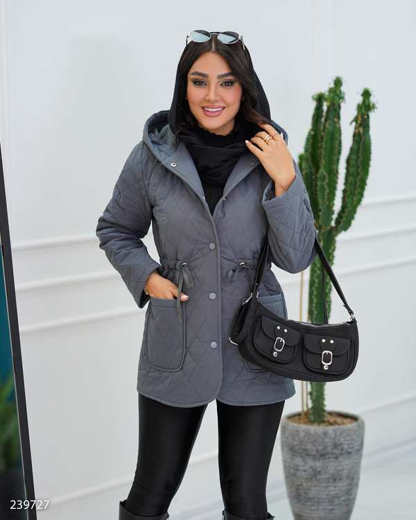 کاپشن زنانه فیلی مدل حانا السانا Elsana کد 2397