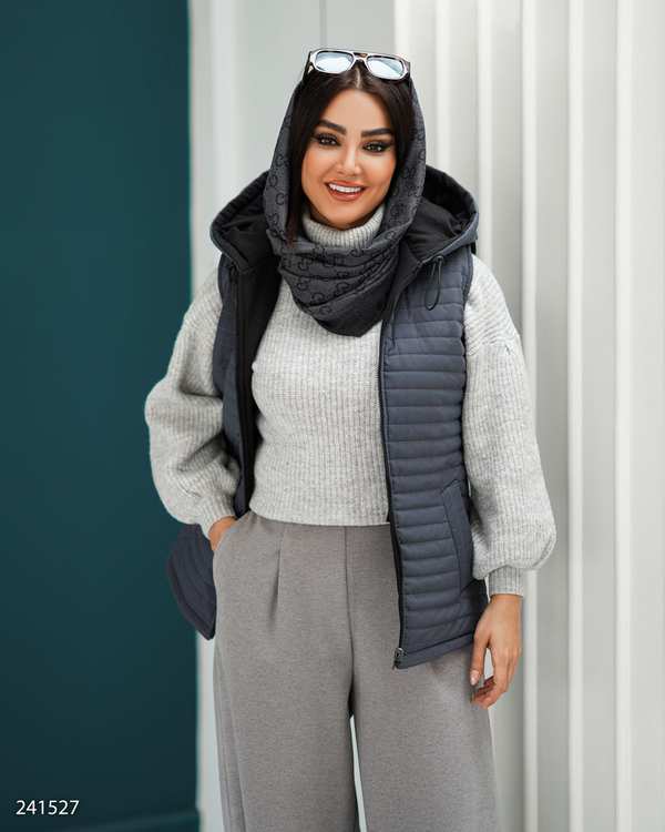 پافر زنانه دورو فیلی مدل بهرانوش السانا Elsana کد 2415