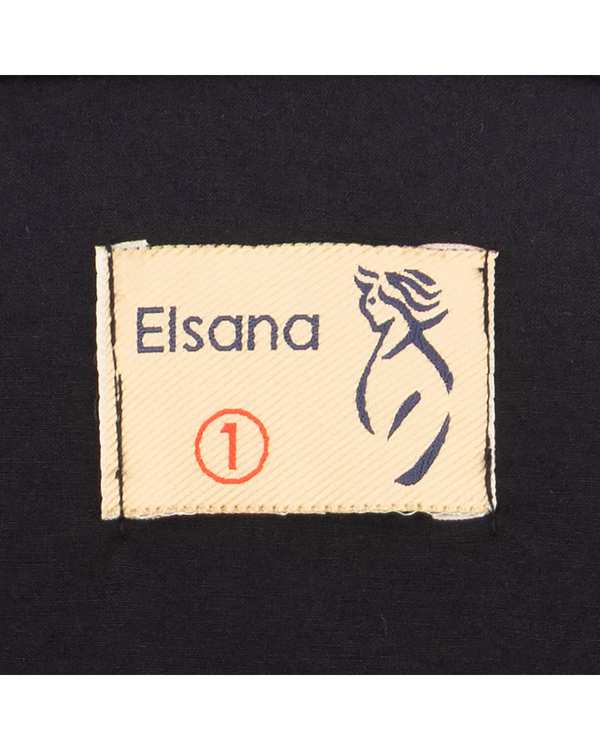 ست کت کراپ و شلوار زنانه مشکی مدل آرتیمان السانا Elsana کد 2417 - تصویر 6
