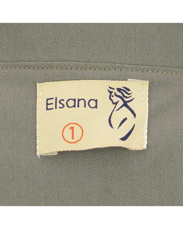 کت کراپ زنانه سبز زیتونی مدل رازیان السانا Elsana کد 2418 - تصویر 6