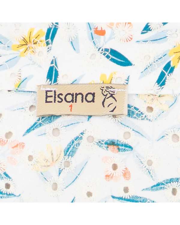 شومیز زنانه سفید مدل لعیا السانا Elsana کد 2420 - تصویر 6