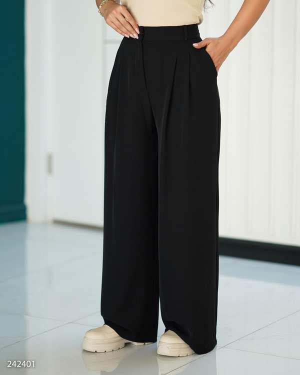 شلوار زنانه بگ مشکی مدل ماکوان السانا Elsana کد 2424