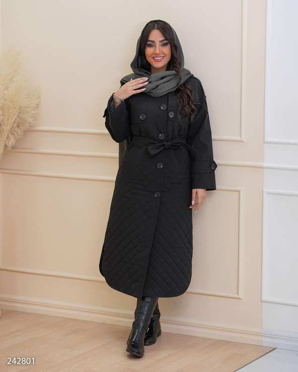 کاپشن زنانه کالباسی مدل لمیا السانا Elsana کد 2428