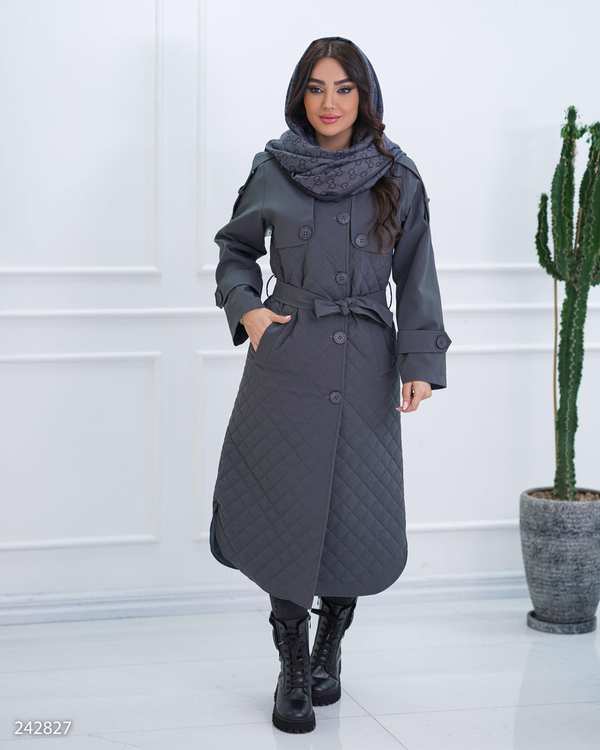 کاپشن زنانه فیلی مدل لمیا السانا Elsana کد 2428