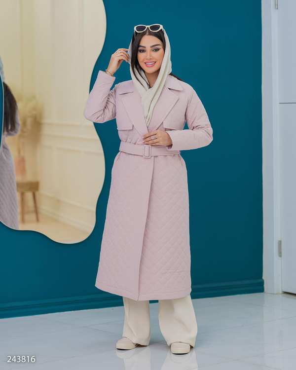 کاپشن زنانه کالباسی مدل ماهکان السانا Elsana کد 2438