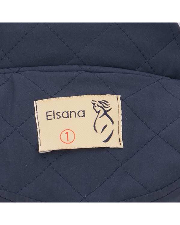 کاپشن زنانه سرمه ای تیره مدل ماهکان السانا Elsana کد 2438 - تصویر 6