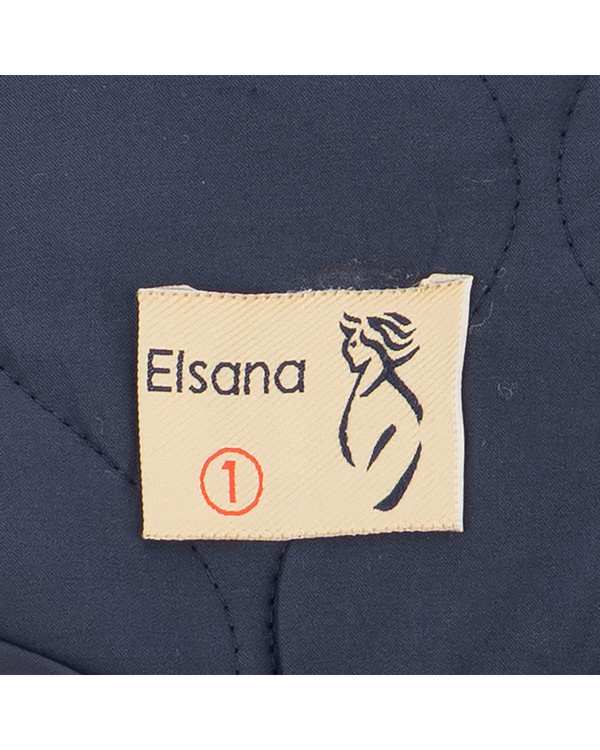 کاپشن زنانه سرمه ای تیره مدل راشن السانا Elsana کد 2440 - تصویر 6