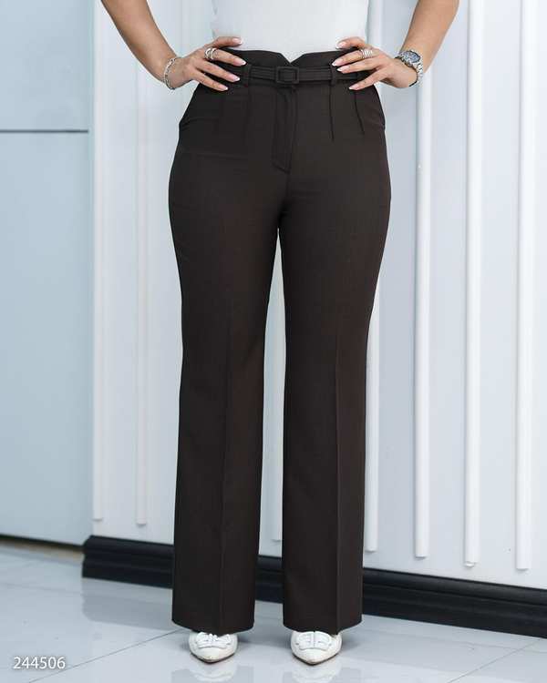 شلوار زنانه قهوه ای مدل پرسام السانا Elsana کد 2445