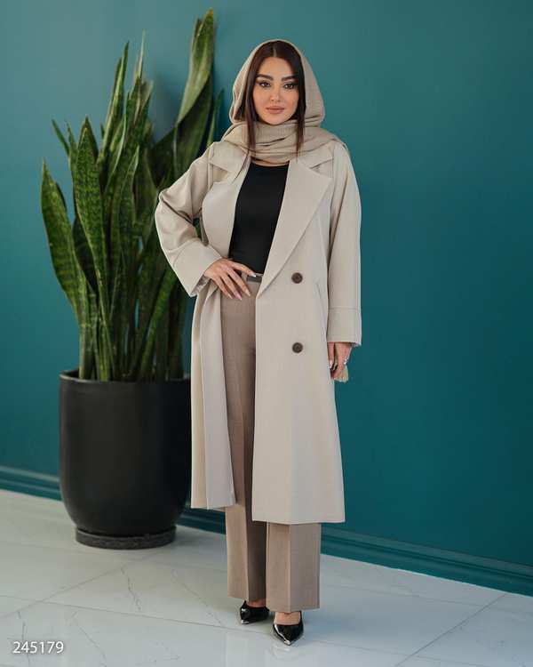 مانتو زنانه استخوانی مدل سونیتا السانا Elsana کد 2451