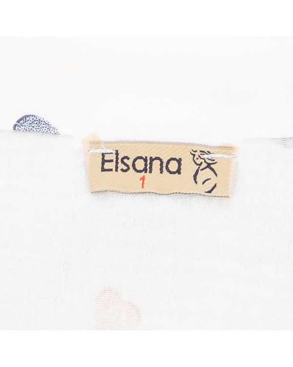 شومیز زنانه قلب ریز سفید مدل پارسانا السانا Elsana کد 2433 - تصویر 7