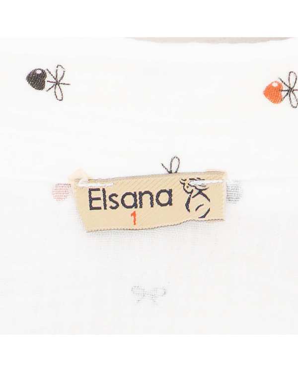 شومیز زنانه پاپیون سفید مدل فرزان السانا Elsana کد 2437 - تصویر 6