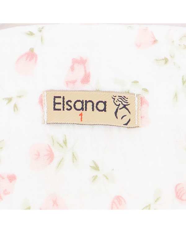 شومیز زنانه گل سفید مدل نیکین السانا Elsana کد 2448 - تصویر 6