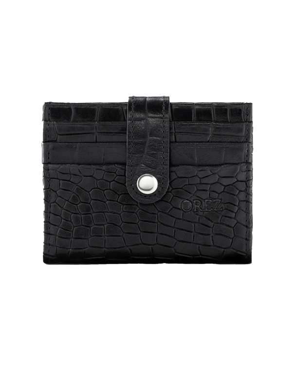 جاکارتی چرم طبیعی پریما مشکی اورز Orez مدل IVANکد BCF118