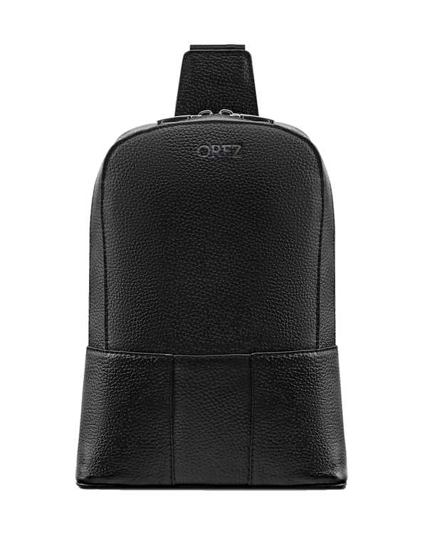 کیف چرم کمری مردانه فلوتر مشکی اورز Orez مدل EMERSONکد BBM103