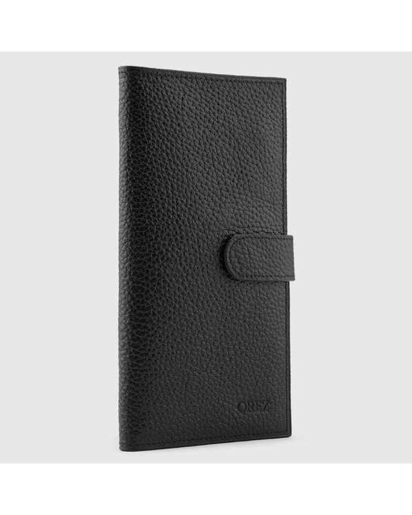 کیف پول چرم طبیعی مشترک فلوتر مشکی اورز Orez مدل GODYکد PUB120 - تصویر 3