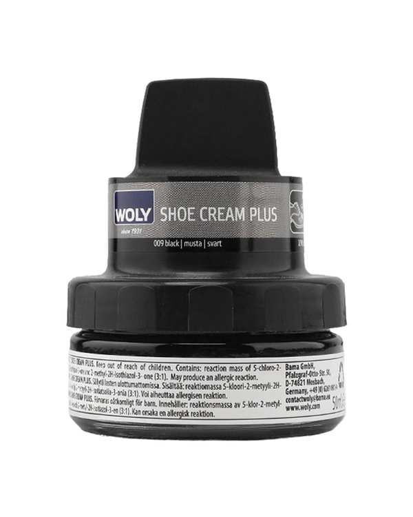 واکس کرم احیا کننده چرم مشکی اورز Orez مدل WOLY SHOE CREAMکد SRA101