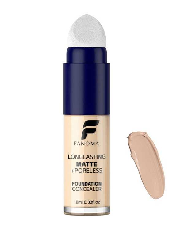 کانسیلر ضد چروک و فول کاور فانوما Fanoma مدل MATTE شماره 03