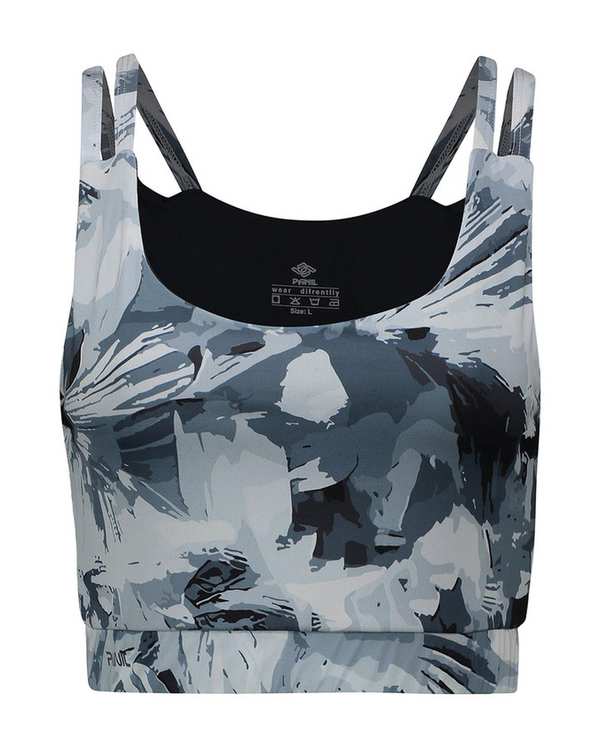 نیم تنه ورزشی زنانه نقره آبی پانیل Panil مدل 4086G