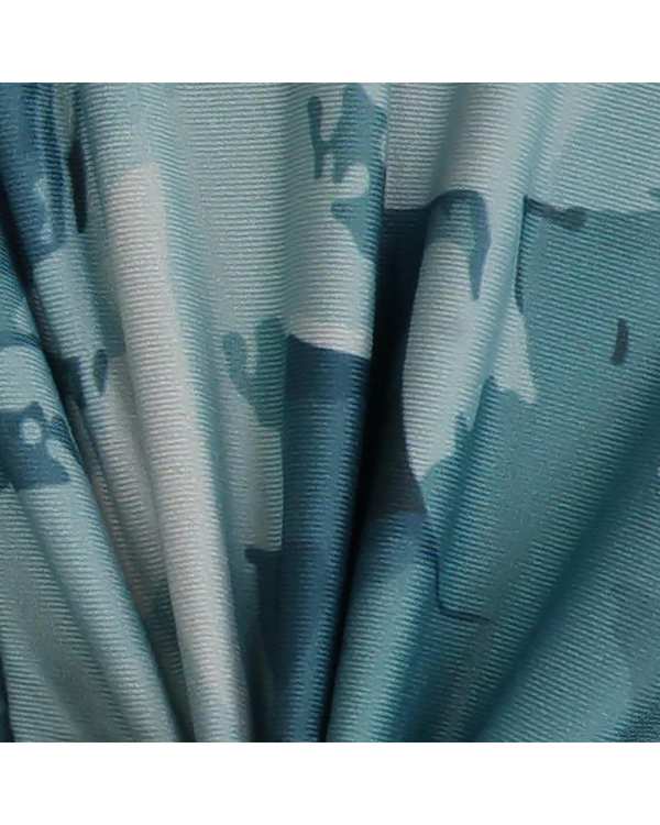 نیم تنه ورزشی زنانه سبز آبی پانیل Panil مدل 4086G - تصویر 4