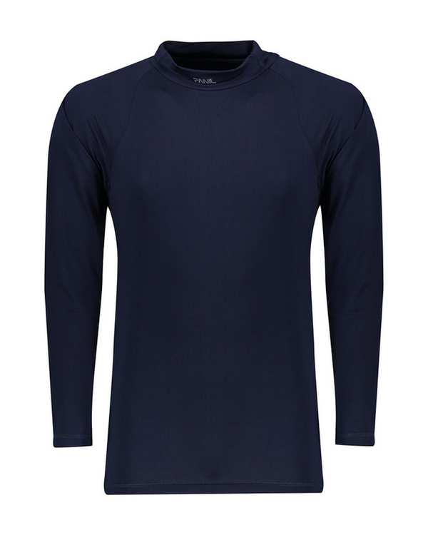 تی شرت ورزشی مردانه آستین بلند سرمه ای پانیل Panil مدل 178GY
