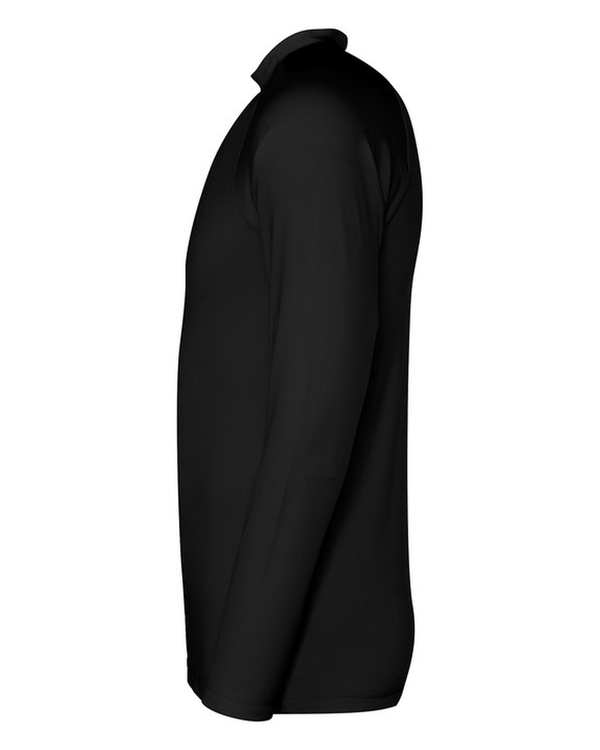 تیشرت ورزشی مردانه آستین بلند مشکی پانیل Panil مدل 178bk - تصویر 3