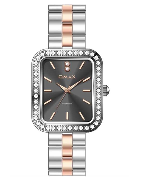 ساعت مچی زنانه اوماکس Omax مدل یونیورسال کد SQ_CS004P2SI