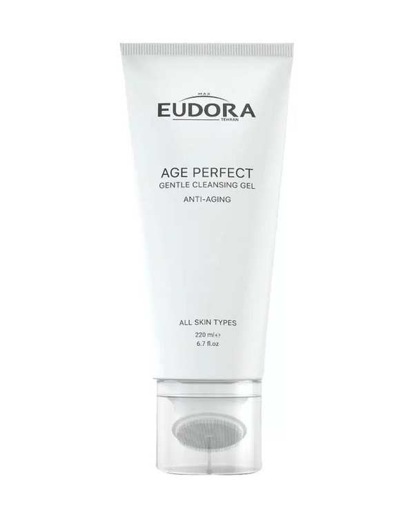 ژل شستشوی صورت ادورامکس Eudora Max سری Age Perfect مدل Anti Aging حجم 220ml
