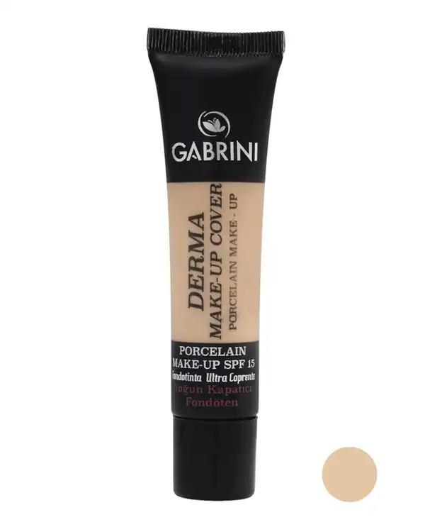 کرم پودر SPF 15 گابرینی مدل Derma شماره 102 حجم 30 میلیلیتر