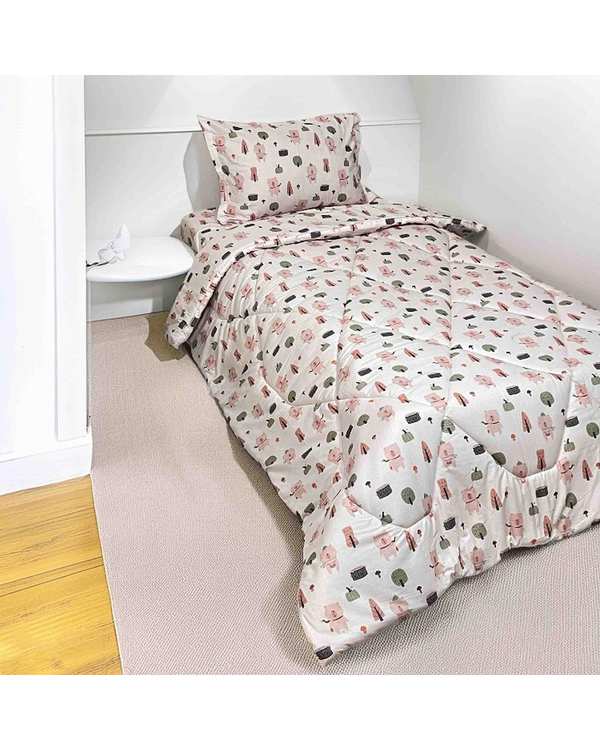 سرویس خواب یک نفره 4 تکه مانیکا هوم Monica Home مدل ژانیا