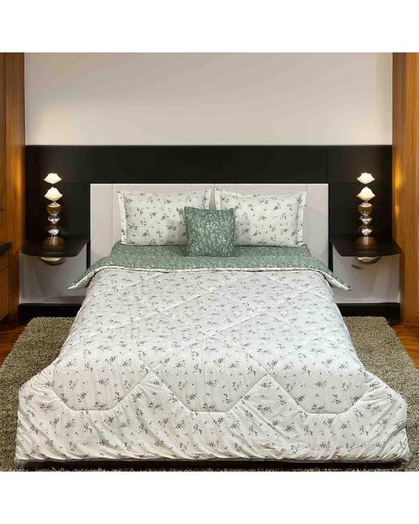 سرویس خواب دو نفره 6 تکه سبز زیتونی مانیکا هوم Monica Home مدل بهارک